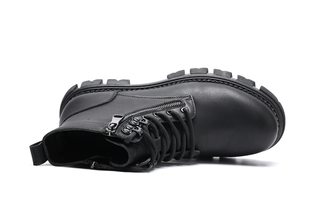 Shop C°BANNER Boot Martin 'Retro British Motorcycle Hitam' C0623810XA01