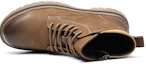 Shop C°BANNER Martin Boot 'Khaki Fleece-lined Leather' C2924776M17