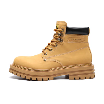 C°BANNER Martin Boot High Top 'Vintage Outdoor Big Yellow'