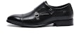 C°BANNER Monk Strap Dress Shoes 'Black Leather' C1523190D01
