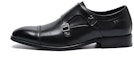 Buy C°BANNER Monk Strap Dress Shoes 'Black Leather' C1523190D01