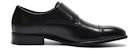 C°BANNER Monk Strap Dress Shoes 'Black Leather' C1523190D01