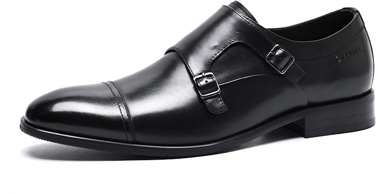 C°BANNER Monk Strap Dress Shoes 'Black Leather' C1523190D01 Lookbook C°BANNER Monk Strap Dress Shoes 'Black Leather' C1523190D01