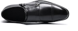 Shop C°BANNER Monk Strap Dress Shoes 'Black Leather' C1523190D01