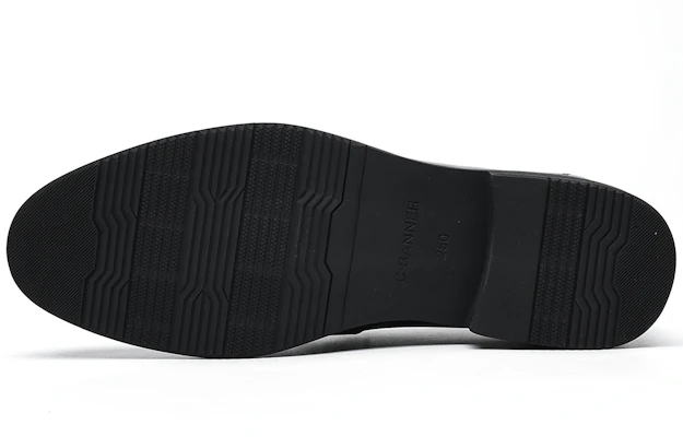 C°BANNER Plain Toe Oxford 'Black Leather' C0713063D01 Purchase C°BANNER Plain Toe Oxford 'Black Leather' C0713063D01