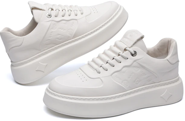 C°BANNER 高级皮革运动鞋 "白色" C0923751DA24 Lookbook C°BANNER 高级皮革运动鞋 "白色" C0923751DA24