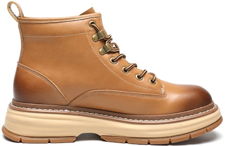 千百度C°BANNER 英倫復古大黃靴 土黃 Order 千百度C°BANNER 英倫復古大黃靴 土黃