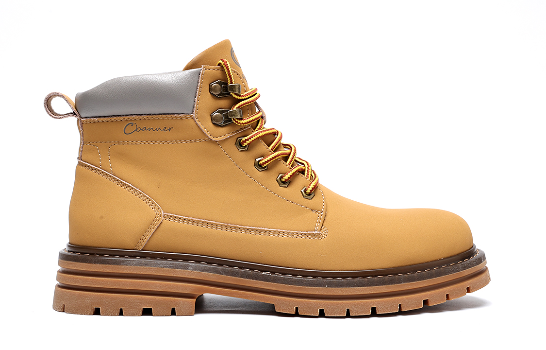 C°BANNER Retro British Style Versatile Trendy Workwear Martin Boots 'Yellow' 圖 2