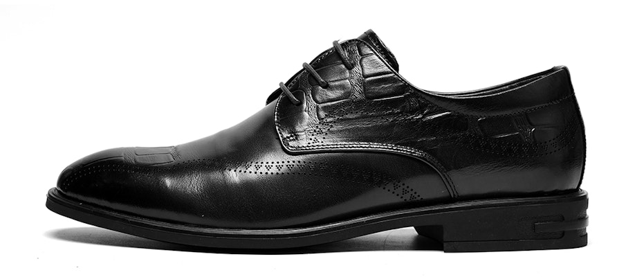 C°BANNER Retro Business Dress Leather Shoes 'Black' C1523195D01 Buy C°BANNER Retro Business Dress Leather Shoes 'Black' C1523195D01