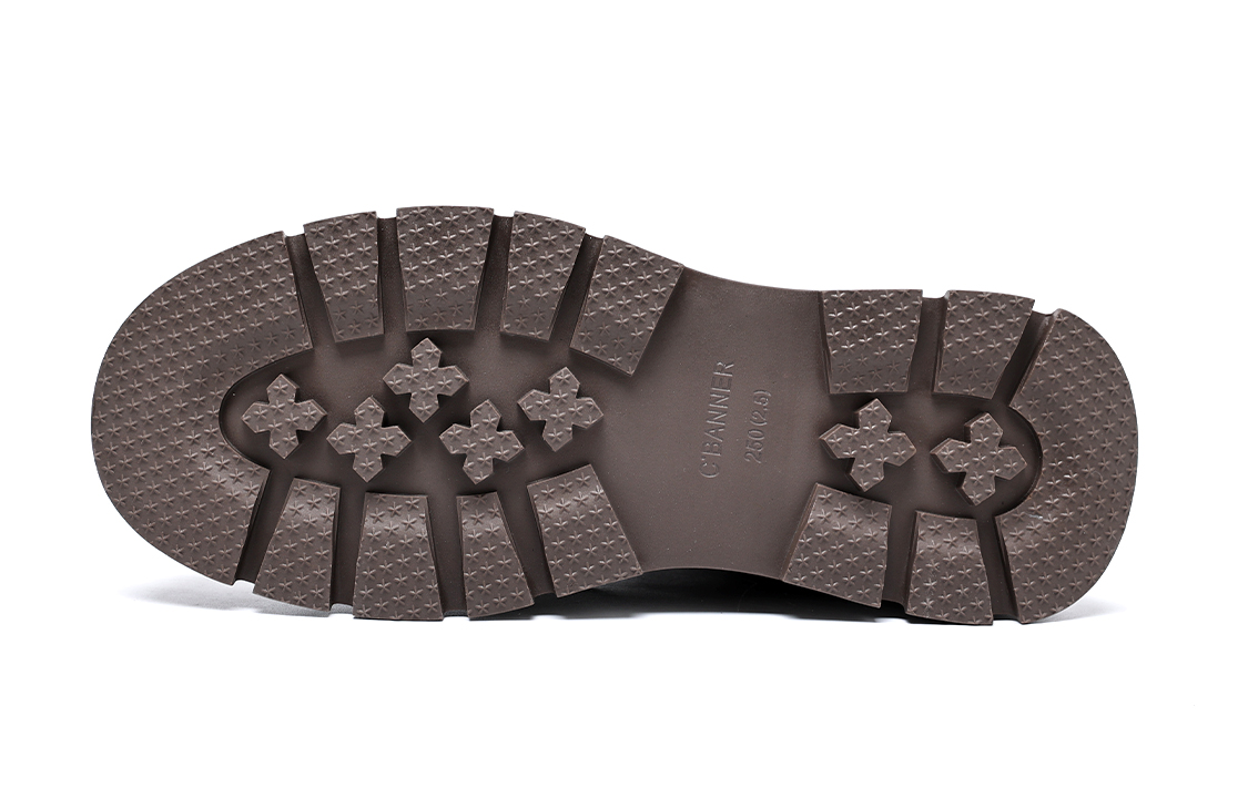 C°BANNER Retro High-Top Workwear Martin Boots 'Khaki' 圖 5