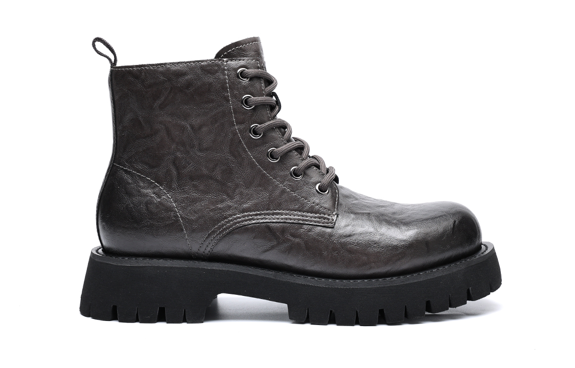 C°BANNER Retro Martin Boots 'Grey Textured' 圖 2