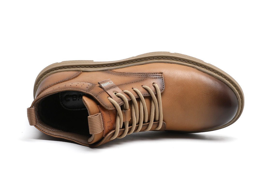 C°BANNER Retro Work Casual Ankle Outdoor Boots 'Yellow' 圖 4