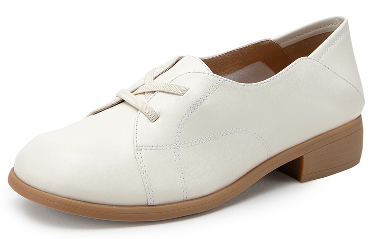 C°BANNER Round-Toe Leather Slip-On Womens 'Casual Comfort' A23143888