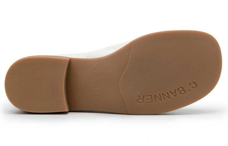 Purchase C°BANNER Kasut Kulit Slip-On Hujung Bulat Wanita 'Kasual Selesa' A23143888