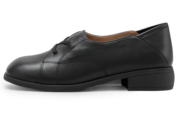 Details for C°BANNER Kasut Kulit Slip-On Hujung Bulat Wanita 'Kasual Selesa' A23143888