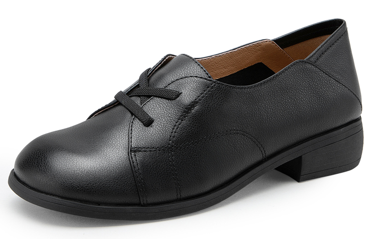 Sizing C°BANNER Kasut Kulit Slip-On Hujung Bulat Wanita 'Kasual Selesa' A23143888