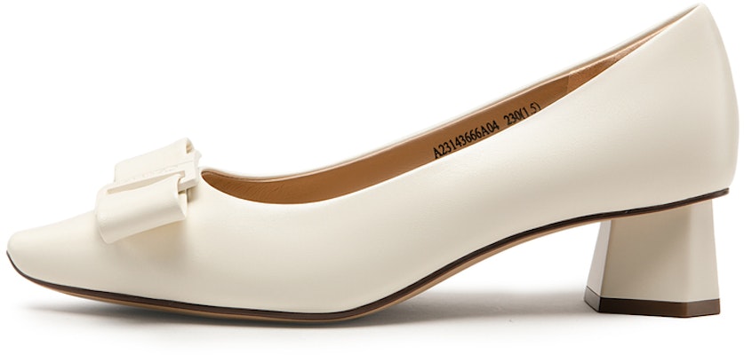 C°BANNER Sheepskin Chunky Heel Round Toe High Heels '4cm Women's' A23143666 Buy C°BANNER Sheepskin Chunky Heel Round Toe High Heels '4cm Women's' A23143666