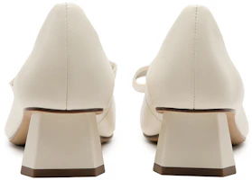 Shop C°BANNER Sheepskin Chunky Heel Round Toe High Heels '4cm Women's' A23143666