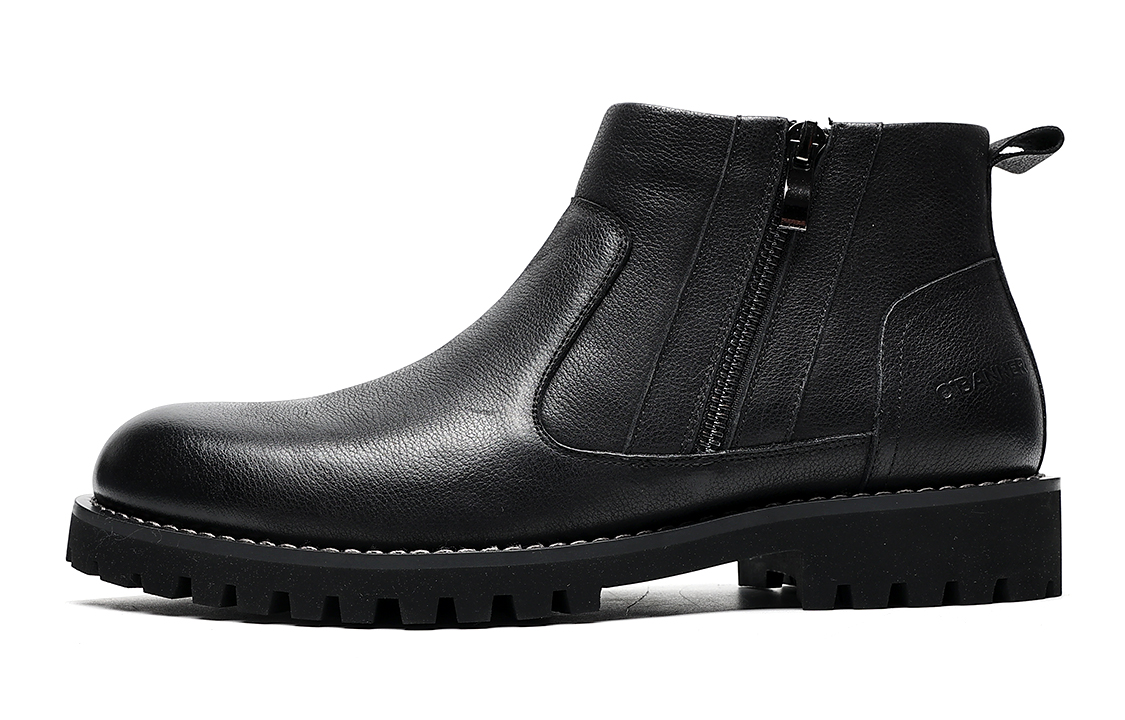 C°BANNER Short Boot 'Black Business Zip' C7714919MM01