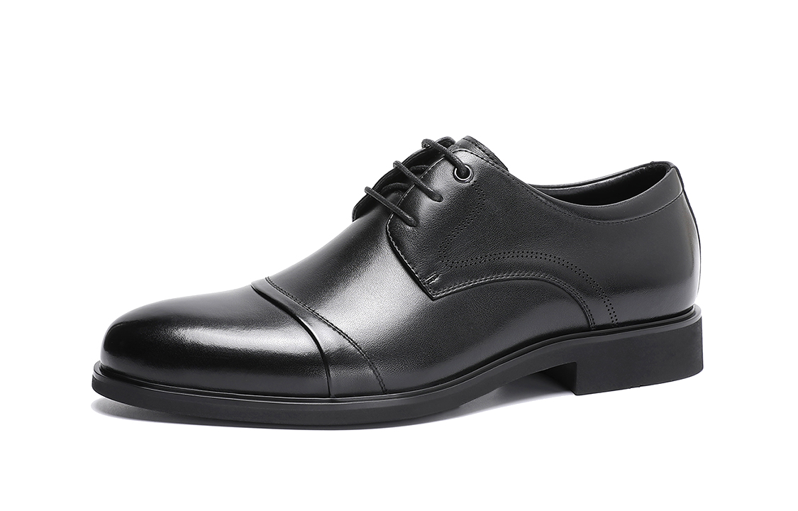 C°BANNER Simplified CMFT Business Dress Shoes 'Black' 圖 2