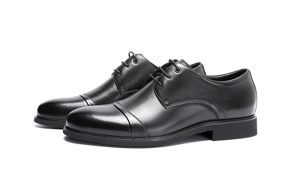 C°BANNER Simplified CMFT Business Dress Shoes 'Black' 圖 3