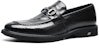 C°BANNER Slip-On 'Black Business' Kasut Slip-On Hitam Gaya Korporat C1521011D01