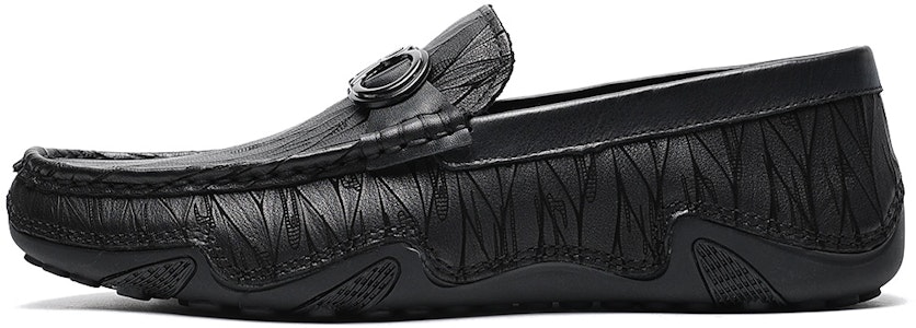 C°배너 슬립온 (블랙 레더) C1611025D01 Buy C°배너 슬립온 (블랙 레더) C1611025D01