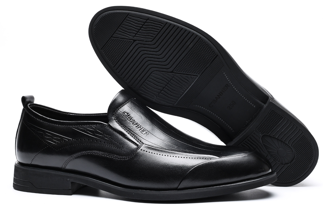 C°BANNER Slip-On 'Black Leather' 圖 2