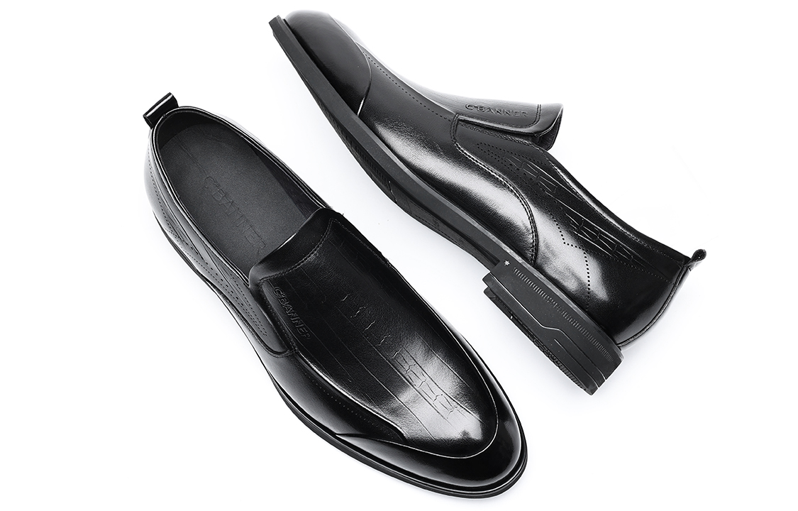 C°BANNER Slip-On 'Black Leather' 圖 3