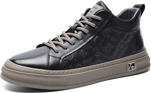 C°BANNER 黑色羊毛衬里休闲皮革运动鞋 C2924795M01 Lookbook C°BANNER 黑色羊毛衬里休闲皮革运动鞋 C2924795M01