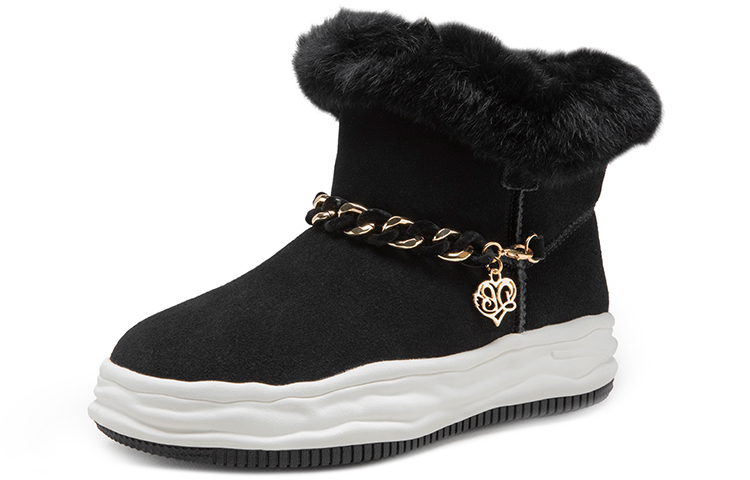 Lookbook C°BANNER Snowboots ''Zwart Chunky Zool Enkelhoog'' A22765928B01
