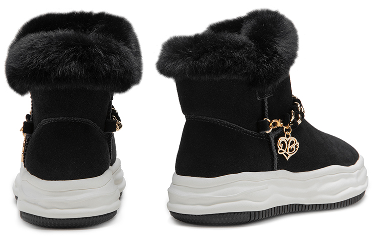 Shop C°BANNER Snowboots ''Zwart Chunky Zool Enkelhoog'' A22765928B01
