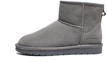 C°BANNER Snow Boots 'Grey Leather Fur-Lined Warmth' C3424821MA45 C°BANNER Snow Boots 'Grey Leather Fur-Lined Warmth' C3424821MA45