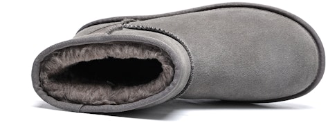 C°BANNER 灰色皮革毛绒雪地靴保暖版 C3424821MA45 Shop C°BANNER 灰色皮革毛绒雪地靴保暖版 C3424821MA45