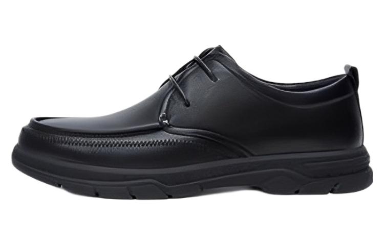 C°BANNER Soft Leather Business Shoes 'Black' A22415192X01