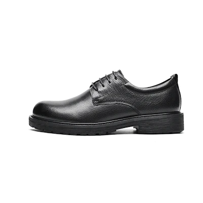 C°BANNER Soft Sheepskin Dress Shoes 'Black Business'