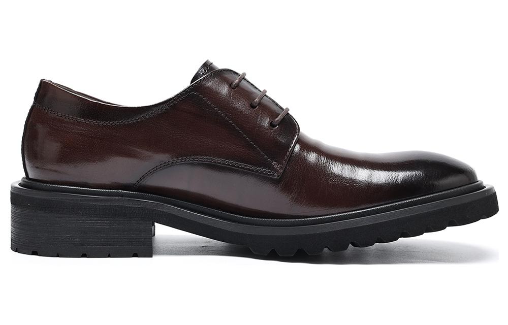 Order Zapatos de Vestir de Cuero Suave con Suela Blanda C°BANNER 'Marrón' C1523196DD02