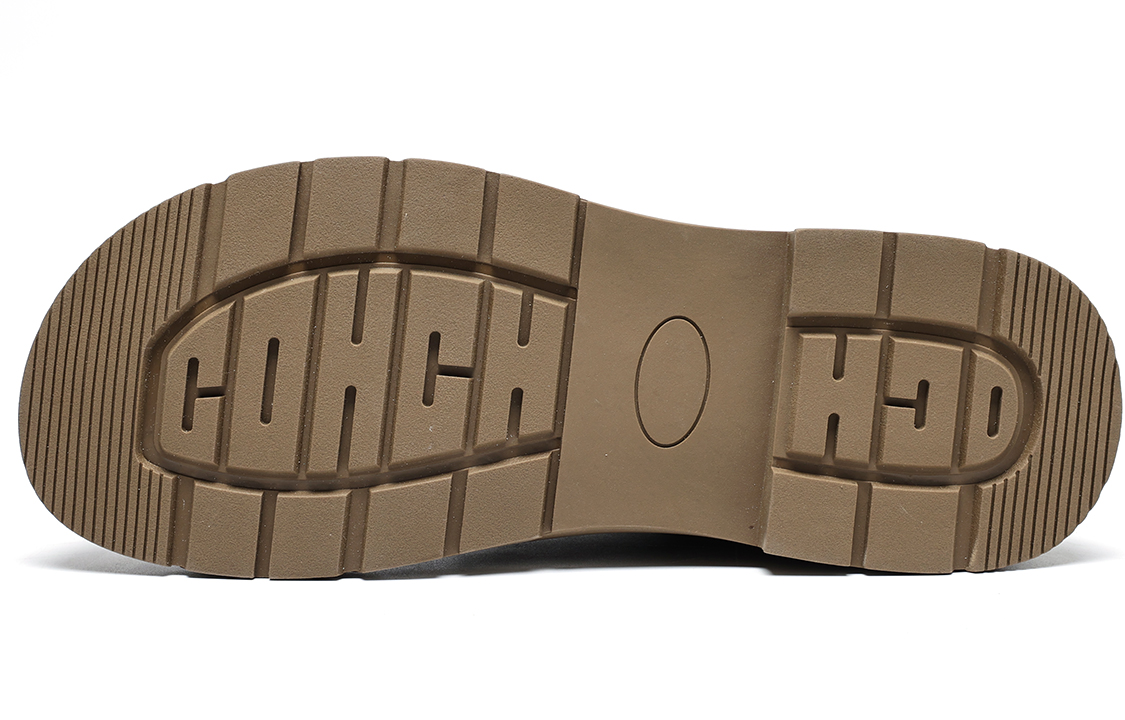 C°BANNER Thick Sole Lace-Up Short Boots 'Khaki' 圖 5