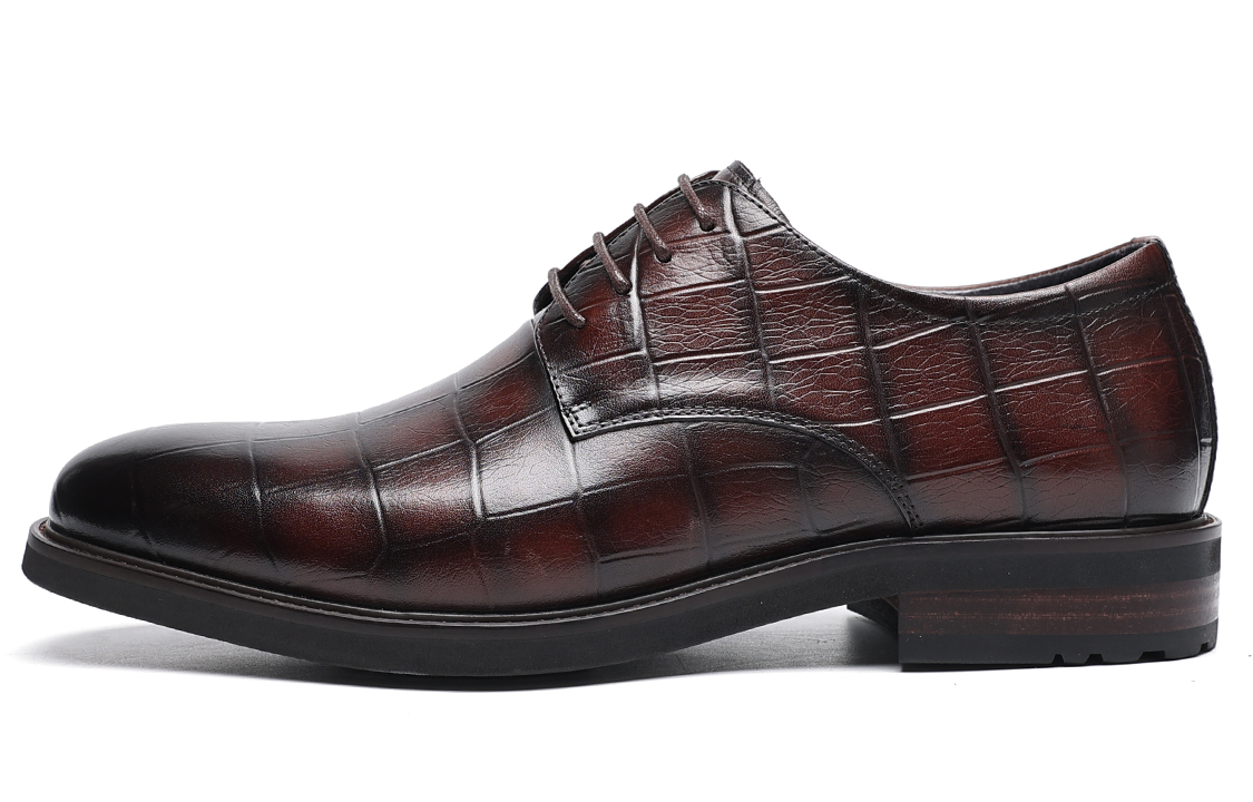 C°BANNER Top Layer Cowhide 'Brown' Business Dress Shoes