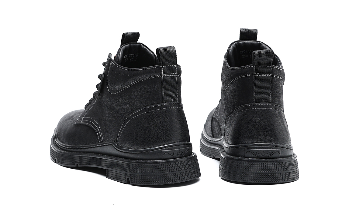 C°BANNER Workwear Leather Outdoor Boots 'British Black' 圖 4