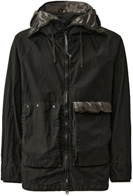 Chaqueta Negra con Capucha y Gafas C.P. Company 50 Fili Gum Mixed Zipped 16CMOW235A006233M999 Buy Chaqueta Negra con Capucha y Gafas C.P. Company 50 Fili Gum Mixed Zipped 16CMOW235A006233M999