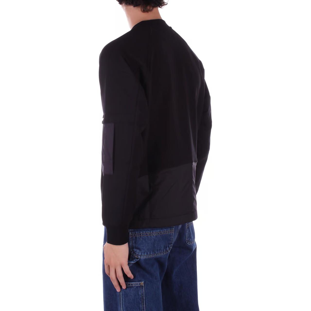 Shop C.P. Company Sweater Hitam Raglan Crewneck Pullover. CLSS029A006452M999