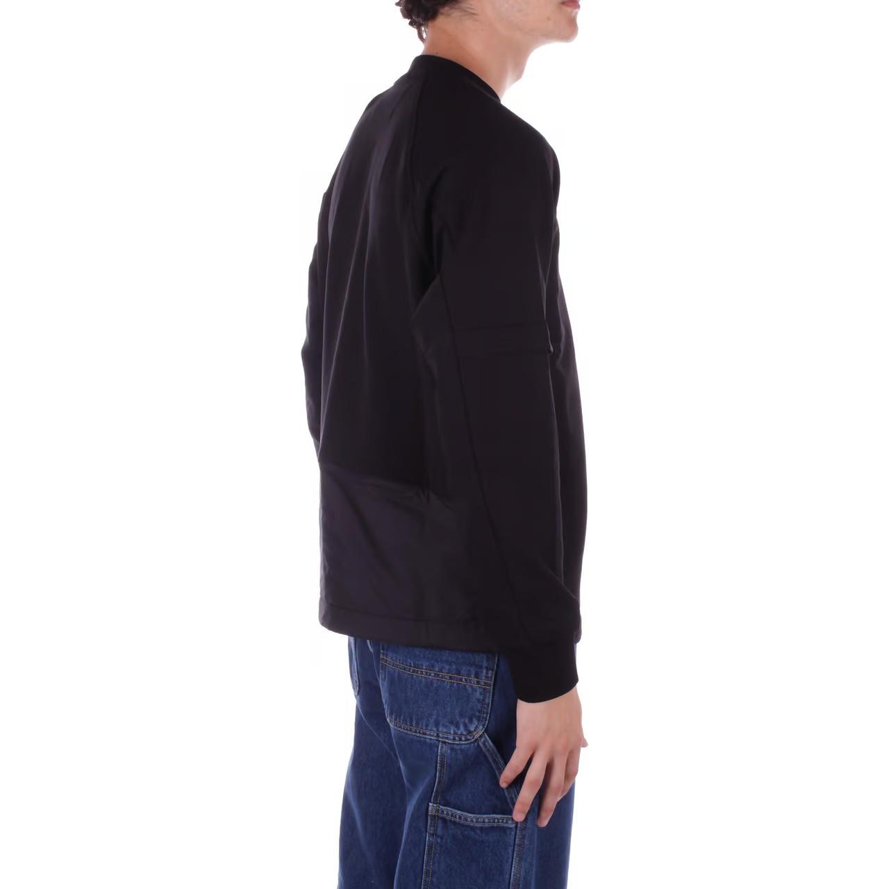 Details for C.P. Company Sweater Hitam Raglan Crewneck Pullover. CLSS029A006452M999