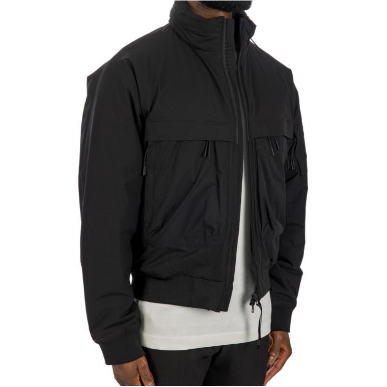 Purchase C.P. カンパニー ブラック ジップアップ スタンドカラー ジャケット. CMOW105A004117A999