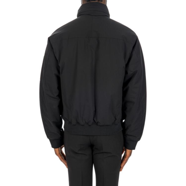 Details for C.P. カンパニー ブラック ジップアップ スタンドカラー ジャケット. CMOW105A004117A999