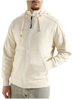 C.P. Company Full-Zip Hoodie Sweater Off-White CMSS082A005086W402 C.P. Company Full-Zip Hoodie Sweater Off-White CMSS082A005086W402