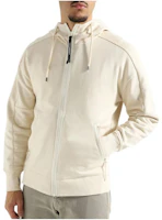 Order C.P. Company 全拉鏈連帽羊毛衫 米白色 CMSS082A005086W402