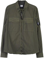 Order C.P. Company 橄欖綠色拉鍊口袋運動外套 13CMSH192A005783G669