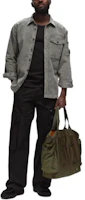 Lookbook C.P. Company 修身雙色灰綠長袖襯衫 CMSH160A006410O674