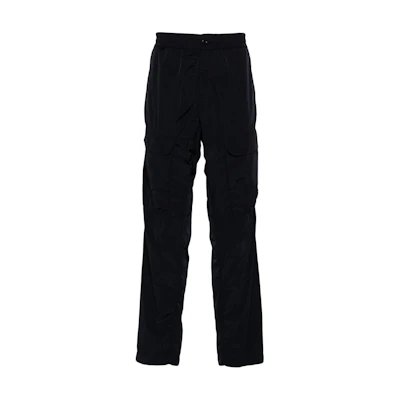 C.P. Company Tapered Knit Jogger Pants Black 18CMPA063A005904G-999